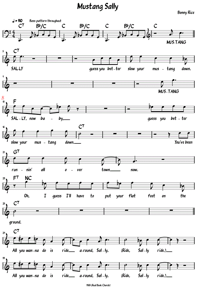 Sheet Music